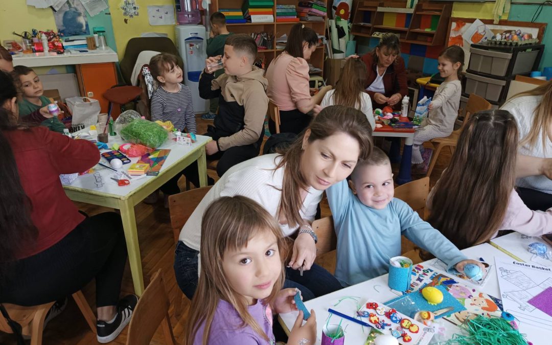 Ускршње радионице у ПУ Бамби